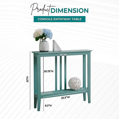 Kings Brand Furniture Narrow Console Table - Image 2