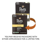 Peet's Coffee, Light Roast K-Cup Pods for Keurig Brewers - Luminosa Breakfast Blend 88 Count (4 Boxes of 22 K-Cup Pods)