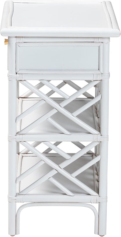 bali & pari Tiaret Natural Rattan Nightstand - Image 6