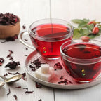 Tea Leaf & Co. Joyful 3 Pack Premium Tea Git Combo Box - Contains Sweet Hibiscus, English Breakfast Black & Turmeric Ginger Herbal Teas - Perfect for Premium Gifting (3Oz)