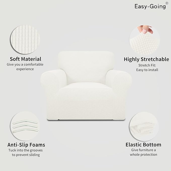 Easy-Going Stretch Chair Slipcover - Image 3