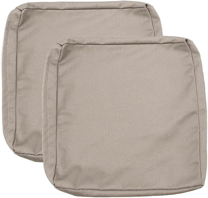 Sqodok Outdoor Cushion Covers 19x19 inch, Wicker Chair by Sqodok