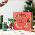 VAHDAM, Holiday Breakfast - Christmas Tea Gift Sets (90+ Cups) 9 Loose Leaf Tea - Luxury Gift Box | Christmas gifts 2024 Ideas | Christmas Gifts For Women, Men & Adults I Holiday Tea Gift Box