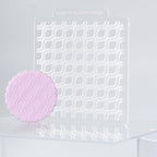 KALAIEN 3 Pack Cookie Embosser Set, Fondant Impression Mats Acrylic Embosser for Fondant Stamps, Texture Sheets for Polymer Clay, Chocolate, Cupcake Topper, Fondant Molds-Style 3