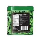 BLUE TEA - Spearmint Tea - 30 Count - Pyramid Plant Based Tea Bag | PCOS RELIEF | Balances Hormones - Support Digestion | Refreshing Cool Minty Flavour - Herbal Tea - Leaf Based - Caffeine free | Ziplock Pouch