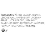 Tea Forte Serenity Premium Organic Loose Leaf Caffeine-Free Herbal Tea Blend Canister, Makes 35-50 Cups