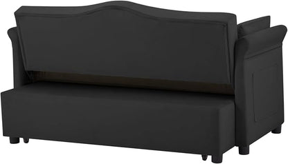 Auvsoce 57'' Convertible Sleeper Sofa Bed - Image 6