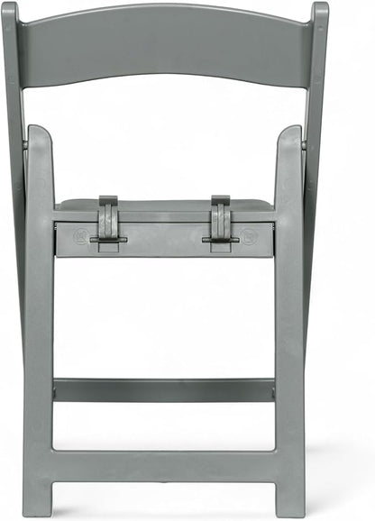 Flash Furniture Hercules Set of 2 Kids Gray Resin Folding Chairs - Image 12