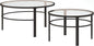 Henn&Hart Round Nested Coffee Table in Blackened Bronze, Coffee Table coffee by HennHart