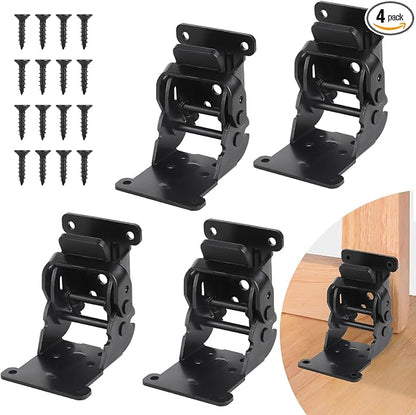 Self Locking Hinges Furniture Table Legs Locking Brackets, 90 Degree Folding by Unknown