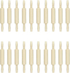 20 Pack Wood Small Rolling Pin for Kids, 7.9 Inch Kids Rolling Pin for Home Kitchen
