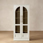 mopio Blake Tall Display Cabinet, Kitchen Buffet Pantry Cupboard, Trophy by MopioInc