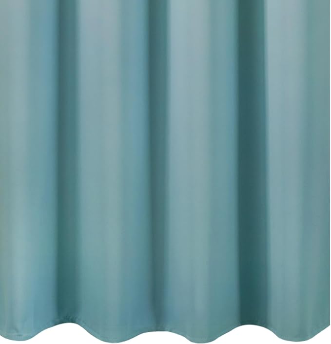 Blackout Curtains 66 x 95 inch/Stone Blue Curtains Set of 2 Panels/Thermal - Image 8