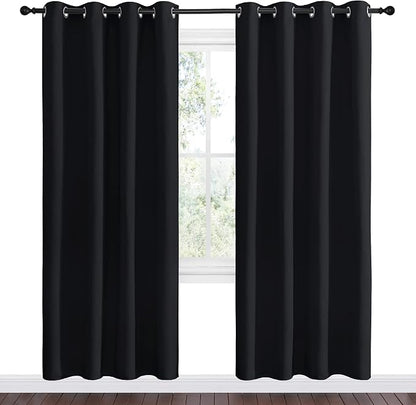 NICETOWN Blackout Curtain Panels 78 inches - Image 2