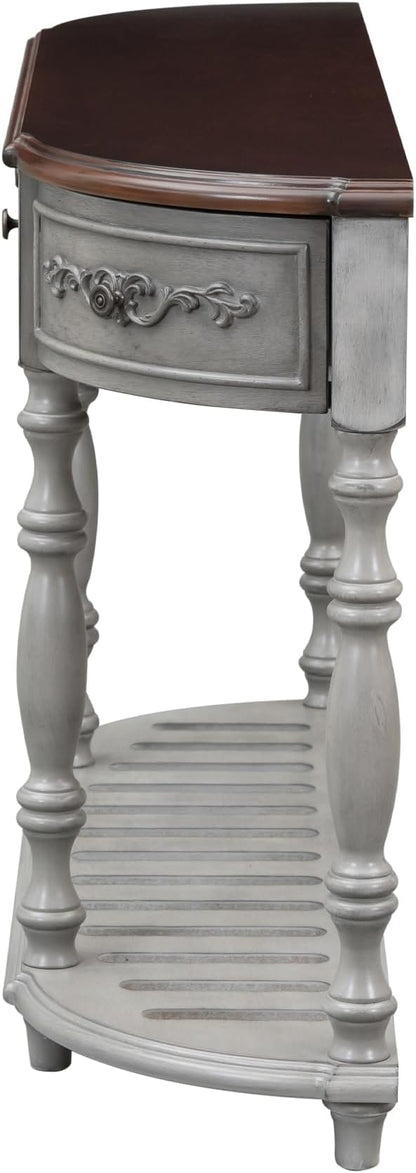 LUMISOL Half Moon Console Table - Image 9