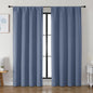 Simplebrand Ava Denim Blackout Curtains by Simplebrand