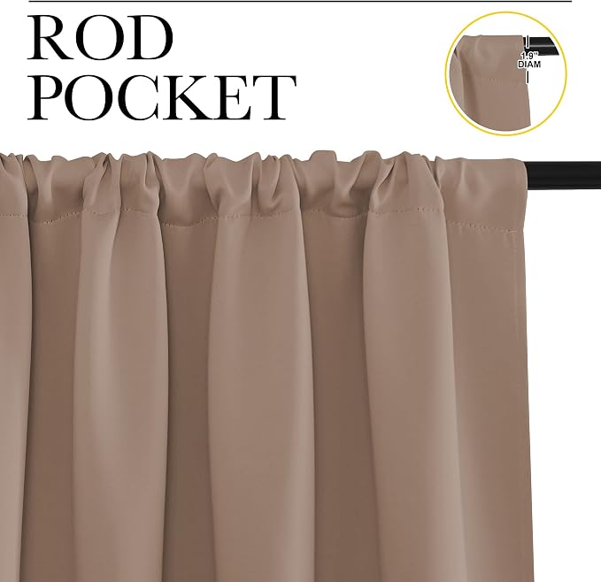 NICETOWN Kids Blackout Curtain Panels - Image 3