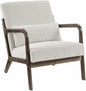 Garvee Mid-Century Modern Accent Chair, Fine Wale Corduroy Upholstery, Solid by Garvee