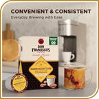 Don Francisco's Hawaiian Hazelnut Flavored Coffee - 55 K-Cup Compatible Single-Serve Pods - 100% Arabica - Compatible with Keurig Brewers