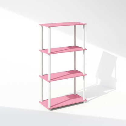 Furinno Turn-N-Tube Book Shelf, 4-Tier Bookshelf, Bookcase - Image 6
