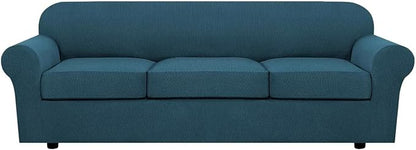 H.VERSAILTEX 4 Piece Stretch Sofa Covers by HVERSAILTEX
