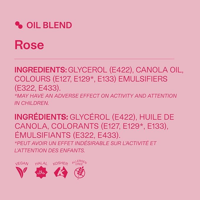 Colour Mill Oil-Based Food Coloring, 20 Milliliters Rose