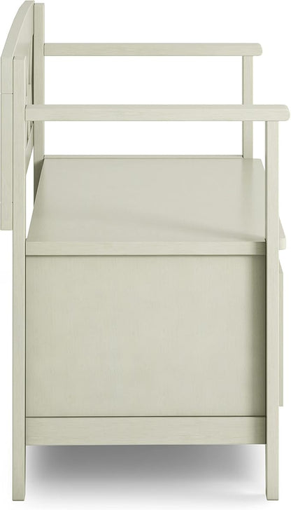 SIMPLIHOME Amherst Entryway Storage Bench - Image 7
