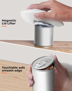 Ultrablade - USB Rechargeable Electric Can Openers for Senior with Arthritis- Automatic Kitchen Can Opener for Any Size Can, Smooth Edge, Small Handsfree One Touch Opener, Wall Mounted,White