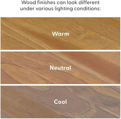 Plank+Beam Forma Console Table, 46 Inch, Solid Wood Sofa Table, Entryway Table - Image 6