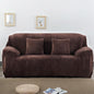 vctops 1-Piece Velvet Plush Stretch Loveseat Sofa Slipcover by vctops