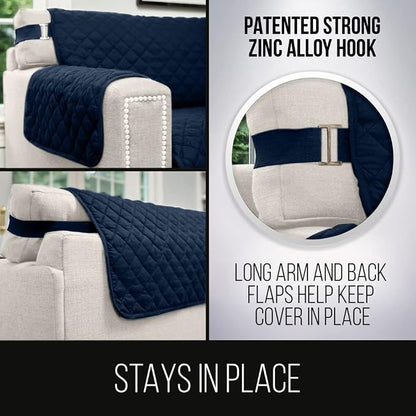 Sofa Shield® Couch Slip Covers for Dogs, Reversible Furniture Protector - Image 4