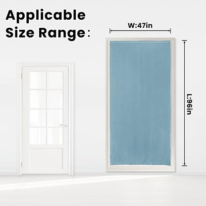 Self Adhesive Curtains, Portable Blackout Curtains Fabric Curtains - Image 7