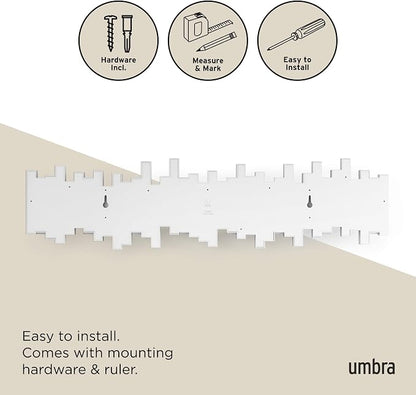 Umbra Sticks Wall-Mounted Coat Rack Rail Hook - Image 6