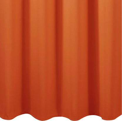 Blackout Curtains 66 x 84 inch/Orange Curtains Set of 2 Panels/Thermal - Image 9