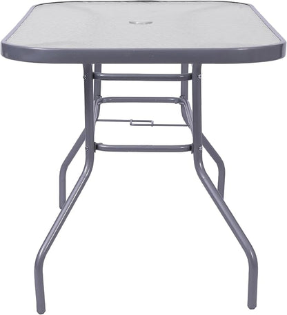Flash Furniture Tory Rectangle Patio Table - Image 5