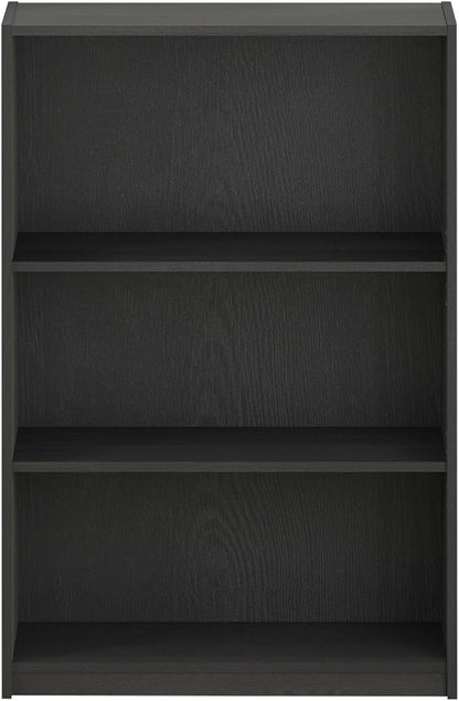 Furinno Jaya Book Shelf, 3-Tier Bookshelf, Standing Bookcase - Image 8