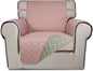 PureFit Reversible Quilted Sofa Cover, Water Resistant Slipcover Furniture by PureFit