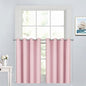 Yakamok Pink Room Darkening Window Curtains 52x36 Inch by Yakamok