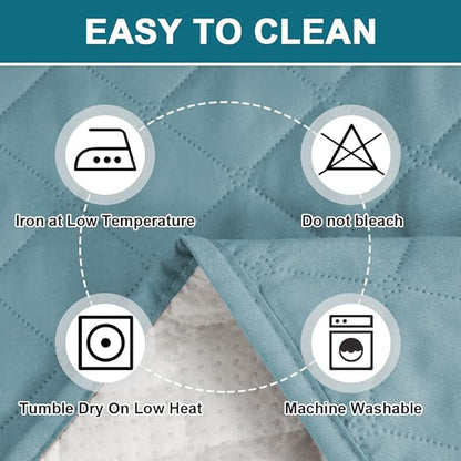 Turquoize 100% Waterproof Wing Chair Cover Wing Armchair Slipcovers Chair Couch - Image 7