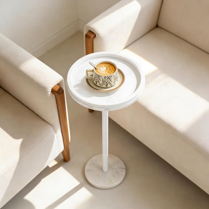 smusei 2 Pack Small Drink Table - Image 5