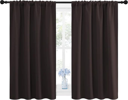 NICETOWN Blackout Curtain Panels 45 inches Long - Image 2