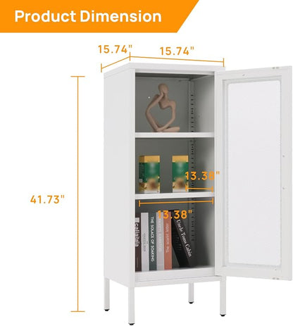 Slim Metal Storage Cabinet - Image 3