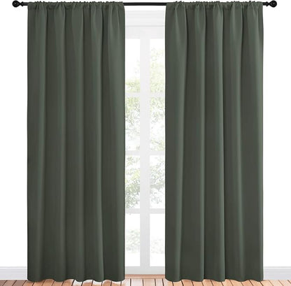 NICETOWN Bedroom Curtains Blackout Draperies - Image 2