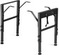 OLBRUS 19.6-Inch Depth Workbench Frame, Height Adjustable 28.5" to 33.8" by OLBRUS