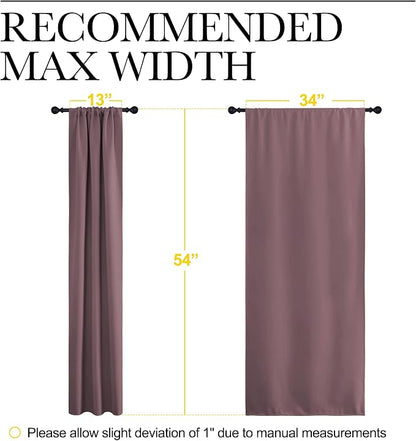 NICETOWN Kitchen Curtains, Short Blackout Curtains & Drapes, Home Decoration - Image 7