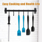 Silicone Basting Brush 2 Pcs Pastry Brush for Oil, BBQ, Grill, Sauce Baking Cooking, Dishwasher Safe (Blue)