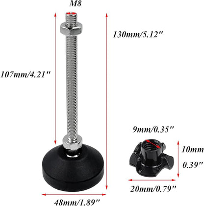 Antrader Adjustable Leveling Feet - Image 2