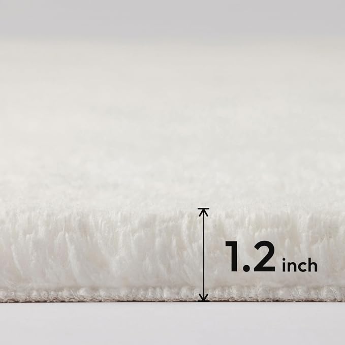 Ashler HOME DECO Ultra Soft Faux Rabbit Fur Chair Couch Cover Area Rug - Image 3
