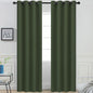 Yakamok Room Darkening Curtains 52x84 inch Length Greyish Green-Living Room | 2 by Yakamok