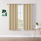 ChrisDowa Blackout Curtains for Bedroom and Living Room 45 Inches Long | 2 by ChrisDowa